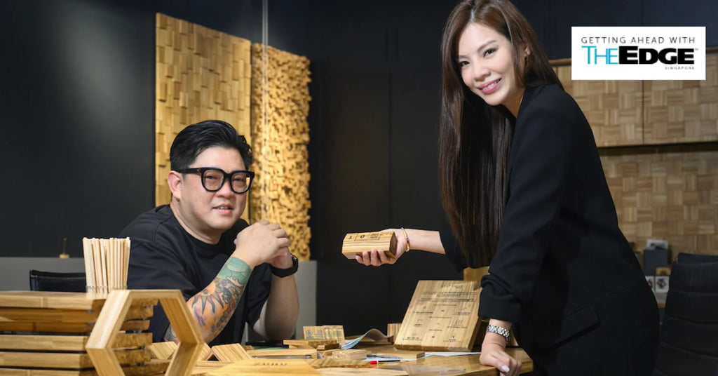 ChopValue Singapore transforms waste into stylish lifestyle products through the creative use of the humble chopstick